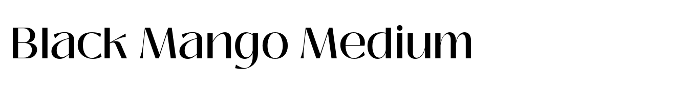 Black Mango Font | Webfont & Desktop | MyFonts